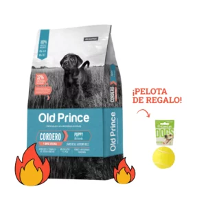 Old Prince Novel Perro Puppy Cordero y Arroz 15kg