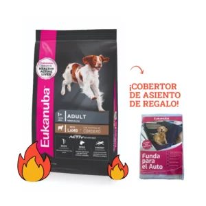 Eukanuba Alimento para Perro Adulto de Cordero 15kg