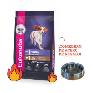 Eukanuba Alimento para Perro Puppy de Cordero 15kg