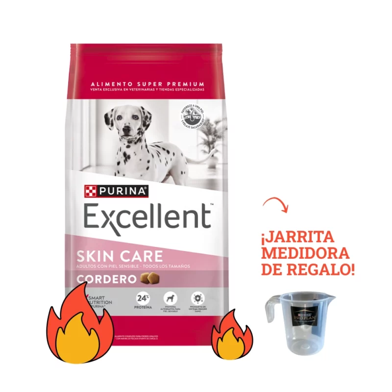 Excellent Alimento Seco para Perros Adultos Skin Care con Cordero 15 kg